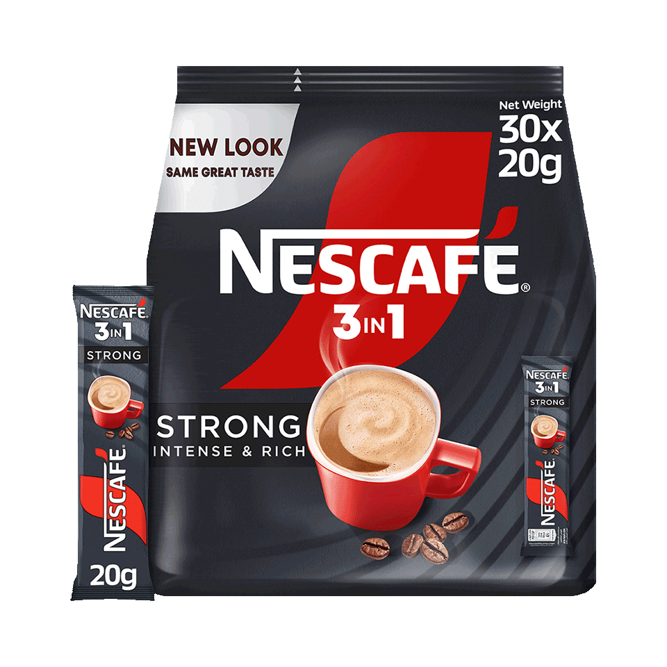 nescafe 3 в 1 strong